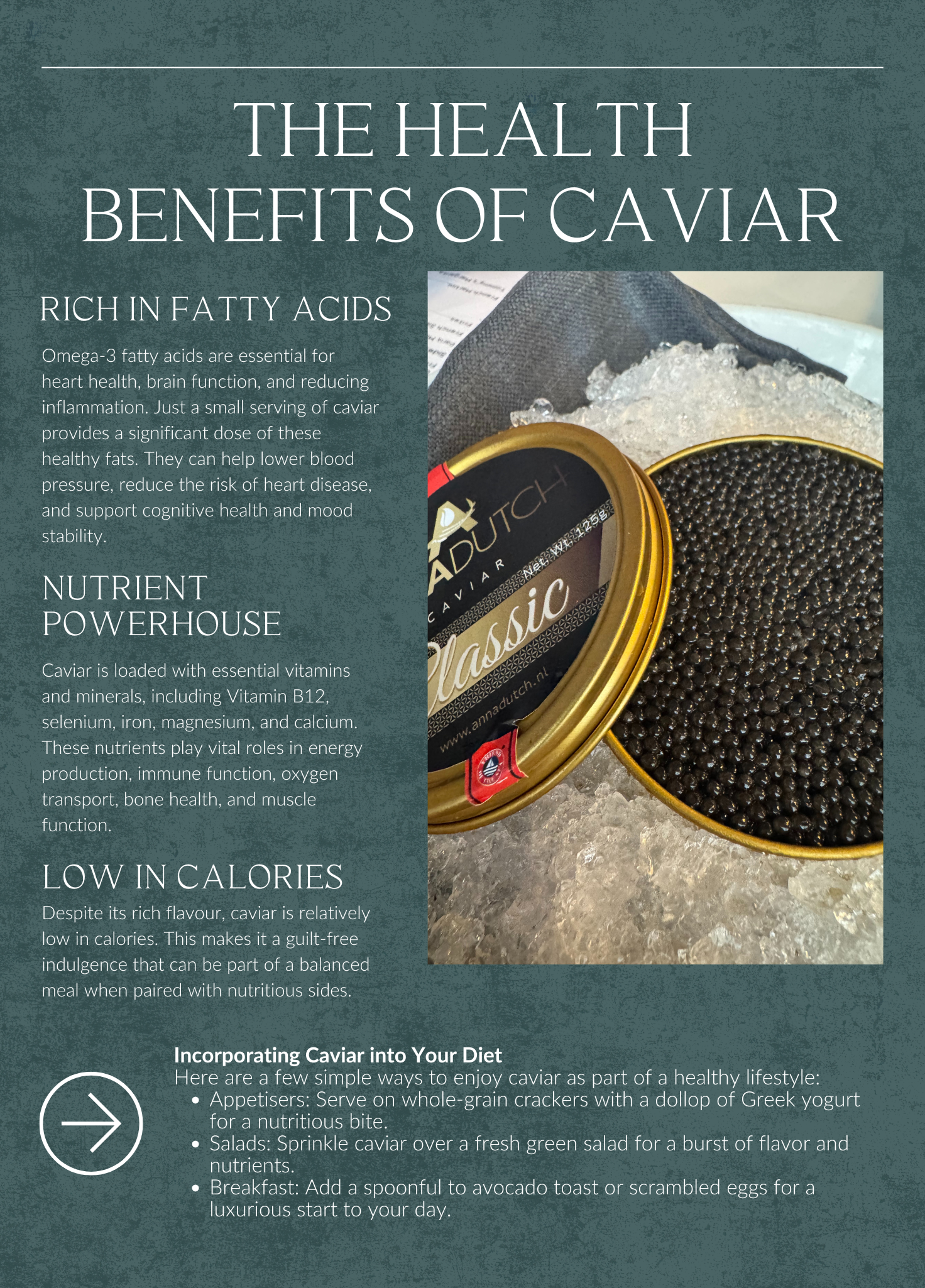 Caviar’s Hidden Treasures: Exploring Its Surprising Health Benefits