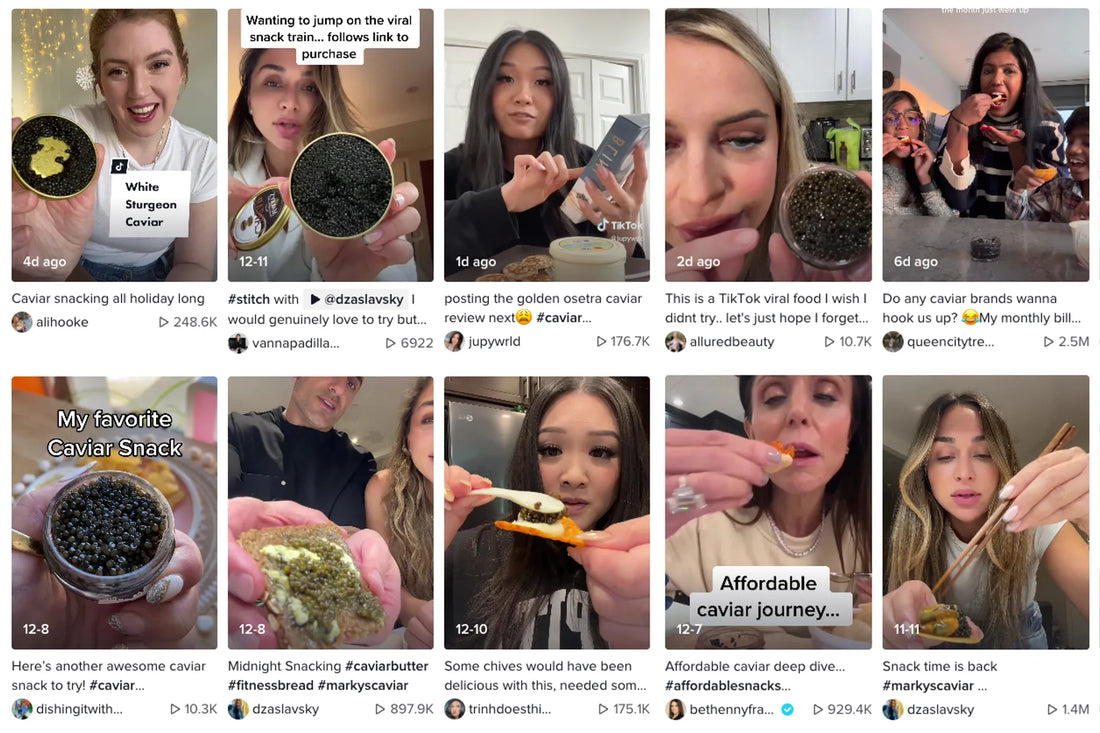 Caviar on Doritos? TikTok's Favourite Snack