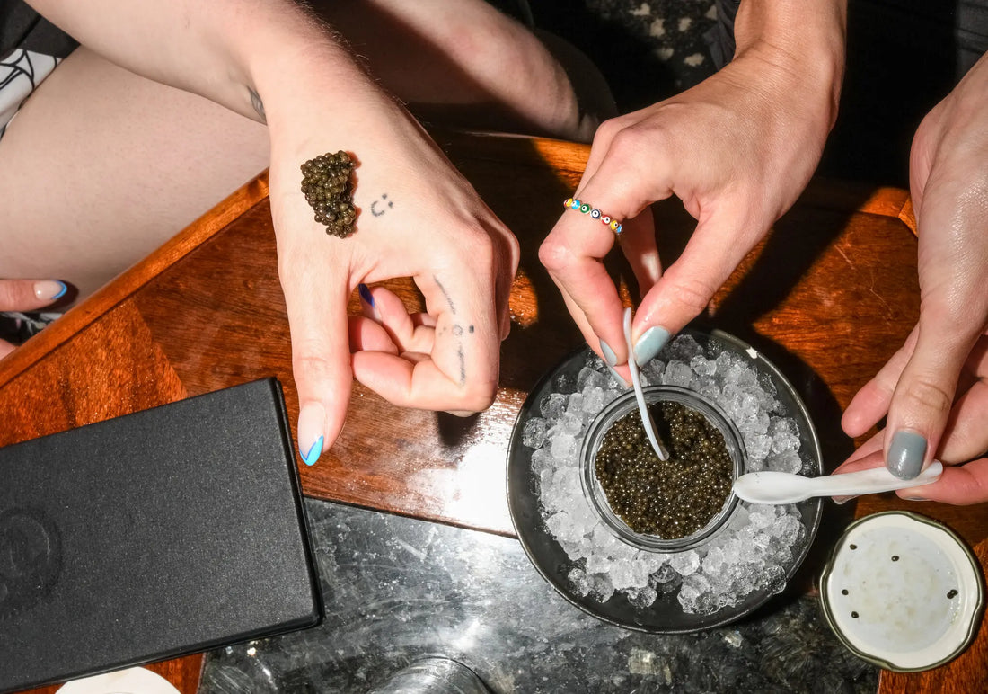 Caviar ‘bumps’ - this year’s hottest trend that's here to stay!